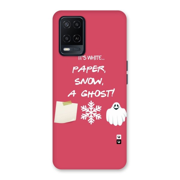 Snow Paper Back Case for Oppo A54