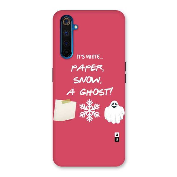 Snow Paper Back Case for Realme 6 Pro