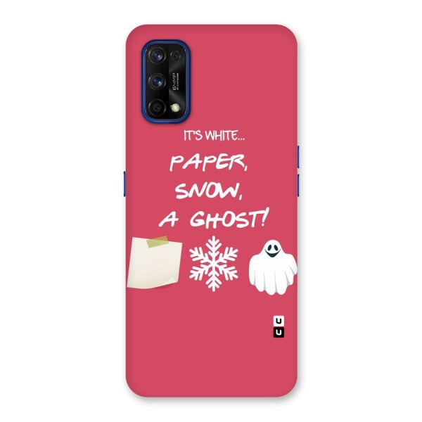 Snow Paper Back Case for Realme 7 Pro