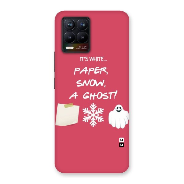 Snow Paper Back Case for Realme 8