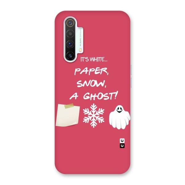 Snow Paper Back Case for Realme X3