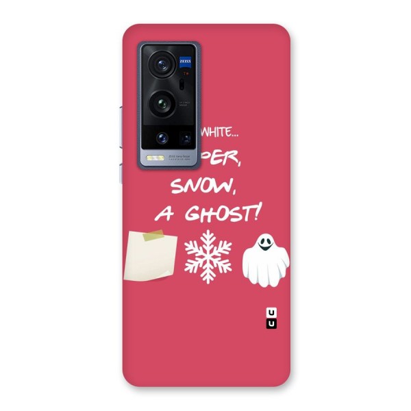 Snow Paper Back Case for Vivo X60 Pro Plus