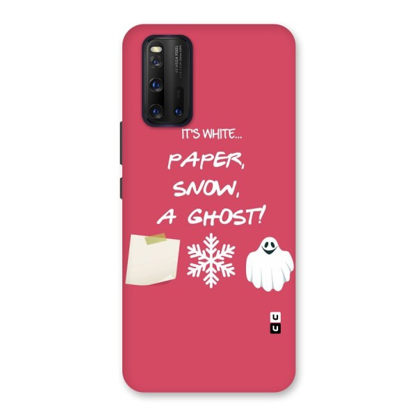 Snow Paper Back Case for Vivo iQOO 3