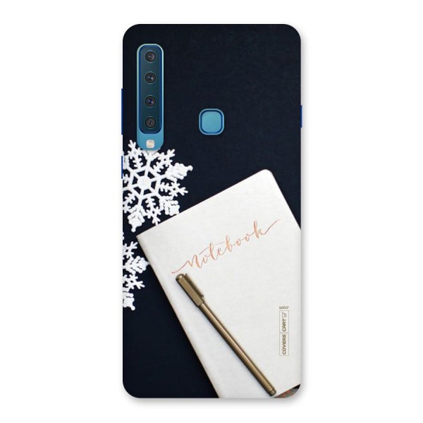 Snowflake Notebook Back Case for Galaxy A9 (2018)