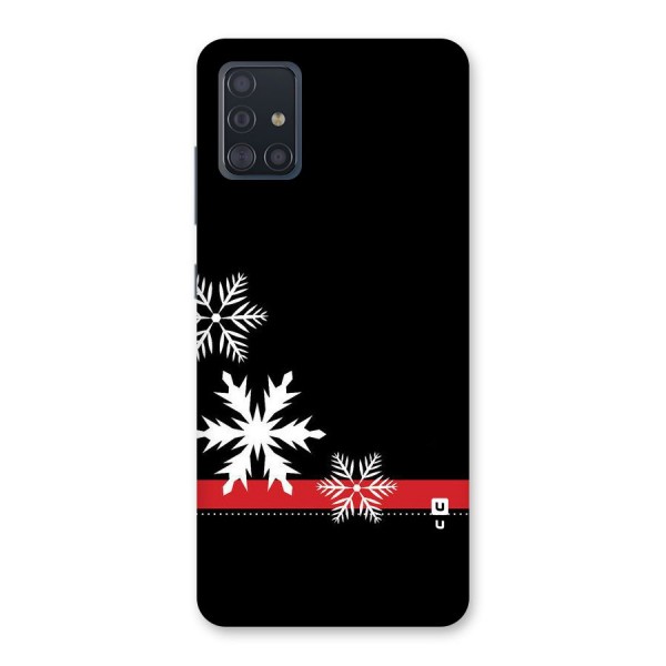 Snowflake Ribbon Back Case for Galaxy A51