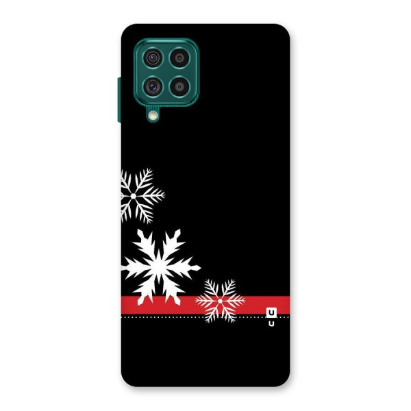 Snowflake Ribbon Back Case for Galaxy F62