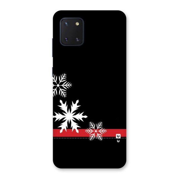 Snowflake Ribbon Back Case for Galaxy Note 10 Lite