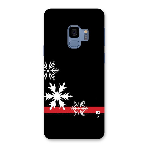 Snowflake Ribbon Back Case for Galaxy S9