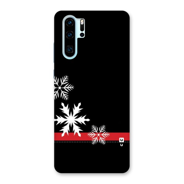 Snowflake Ribbon Back Case for Huawei P30 Pro