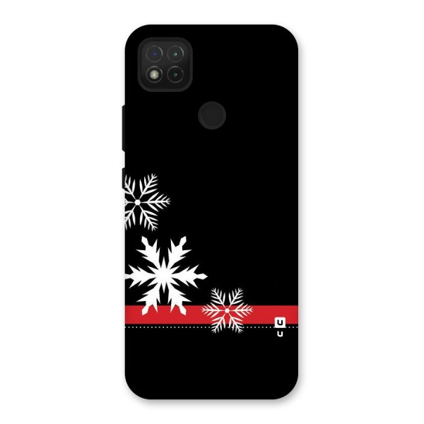 Snowflake Ribbon Back Case for Redmi 9C