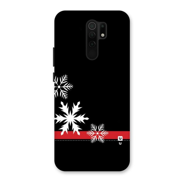 Snowflake Ribbon Back Case for Redmi 9 Prime