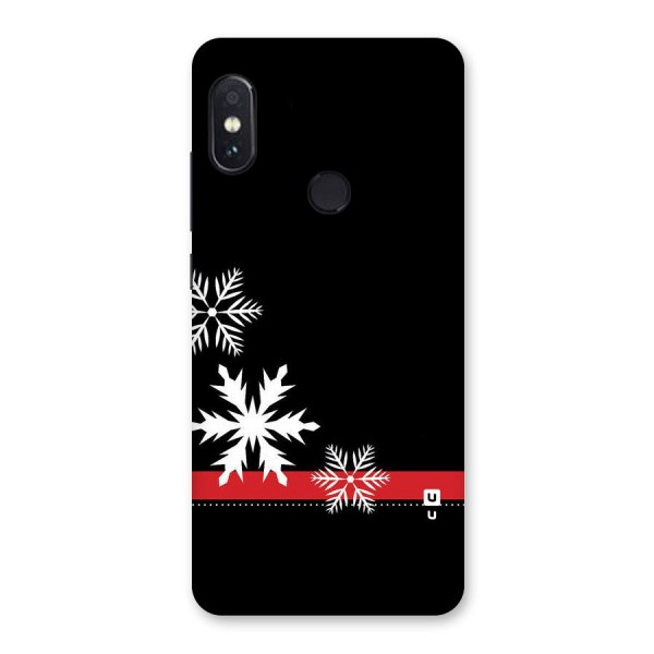 Snowflake Ribbon Back Case for Redmi Note 5 Pro