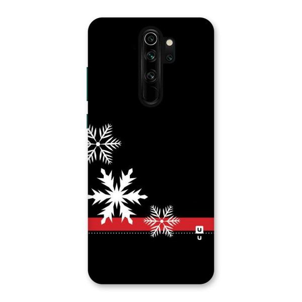 Snowflake Ribbon Back Case for Redmi Note 8 Pro