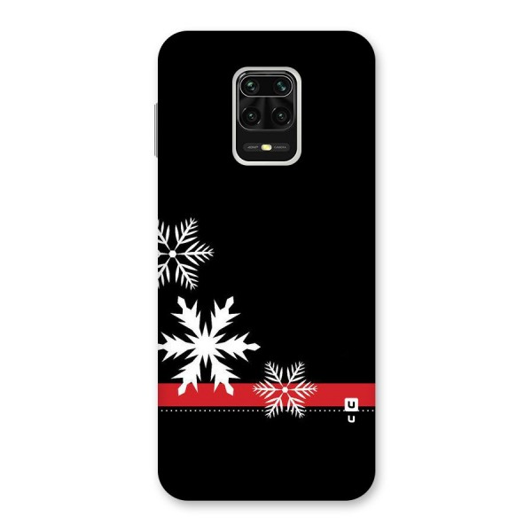 Snowflake Ribbon Back Case for Redmi Note 9 Pro