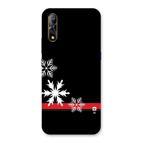 Snowflake Ribbon Back Case for Vivo S1