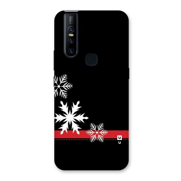 Snowflake Ribbon Back Case for Vivo V15