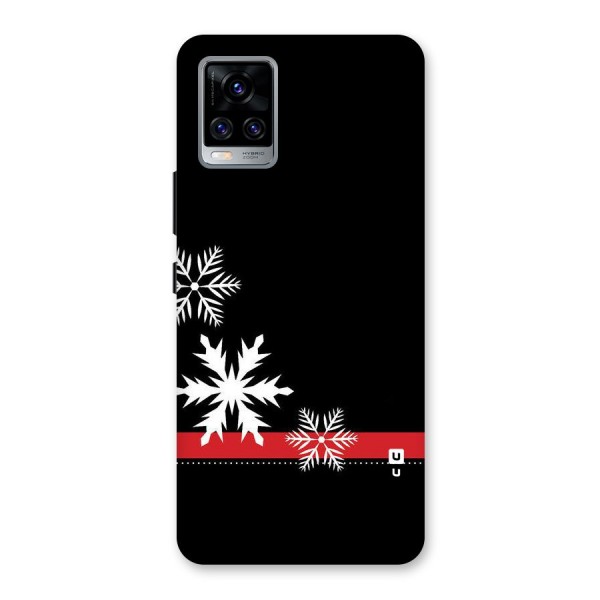 Snowflake Ribbon Back Case for Vivo V20 Pro