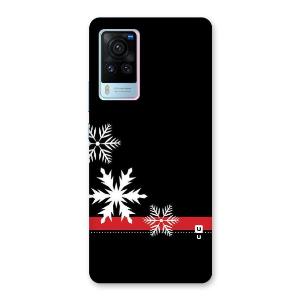 Snowflake Ribbon Back Case for Vivo X60 Pro