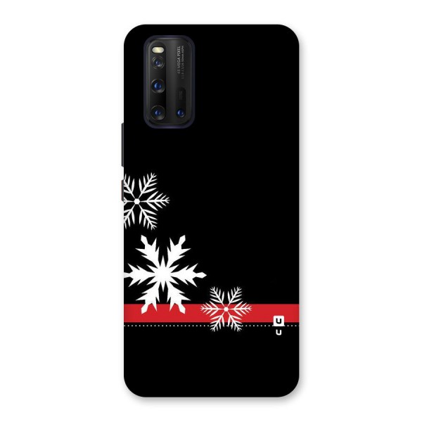 Snowflake Ribbon Back Case for Vivo iQOO 3