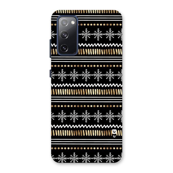 Snowflakes Gold Back Case for Galaxy S20 FE