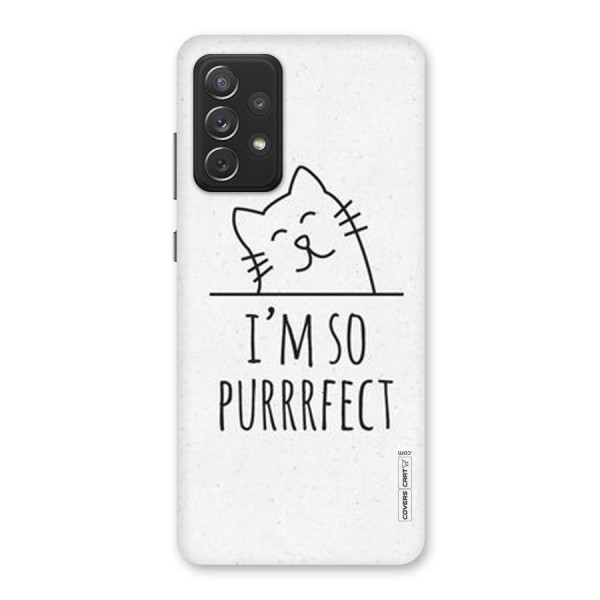 So Purrfect Back Case for Galaxy A72