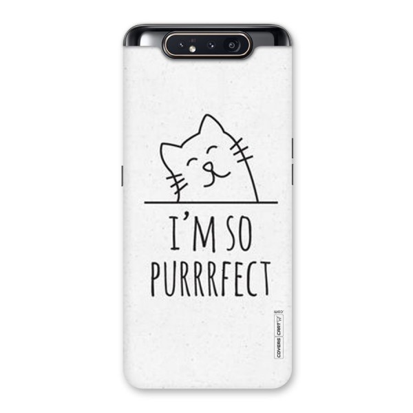 So Purrfect Back Case for Galaxy A80