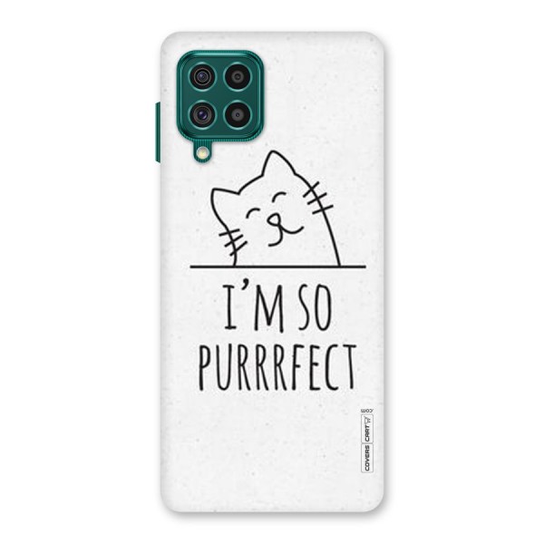 So Purrfect Back Case for Galaxy F62