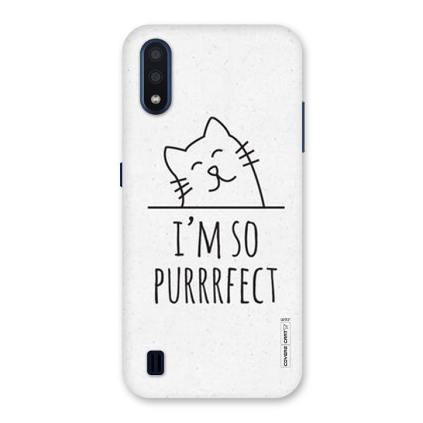 So Purrfect Back Case for Galaxy M01