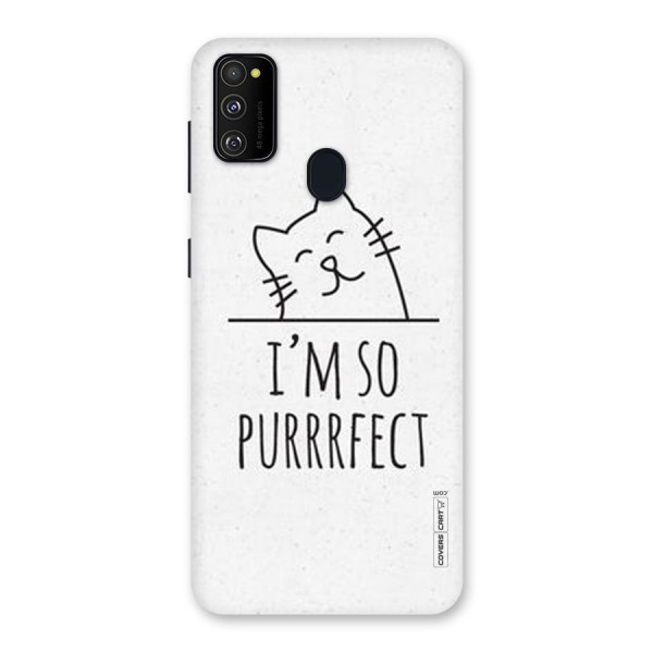 So Purrfect Back Case for Galaxy M21