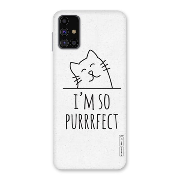 So Purrfect Back Case for Galaxy M31s