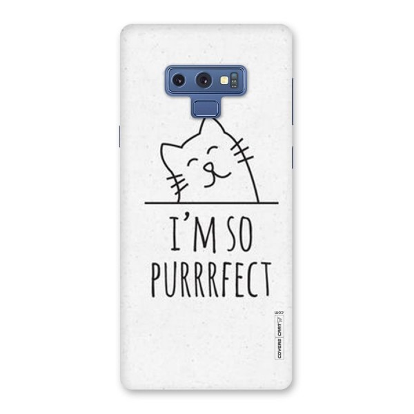 So Purrfect Back Case for Galaxy Note 9