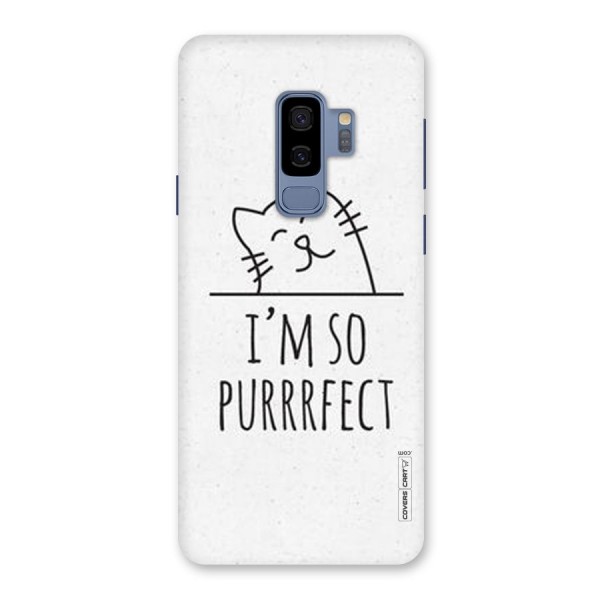 So Purrfect Back Case for Galaxy S9 Plus