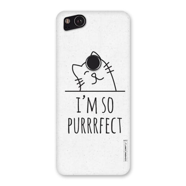 So Purrfect Back Case for Google Pixel 2