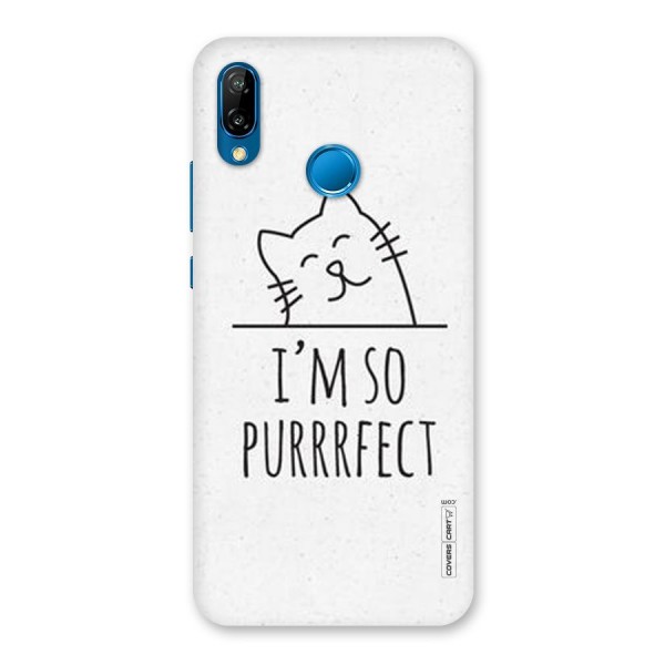 So Purrfect Back Case for Huawei P20 Lite