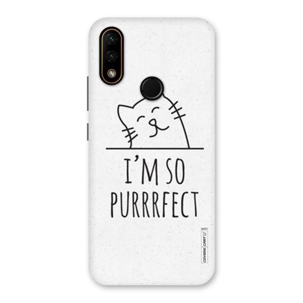 So Purrfect Back Case for Lenovo A6 Note