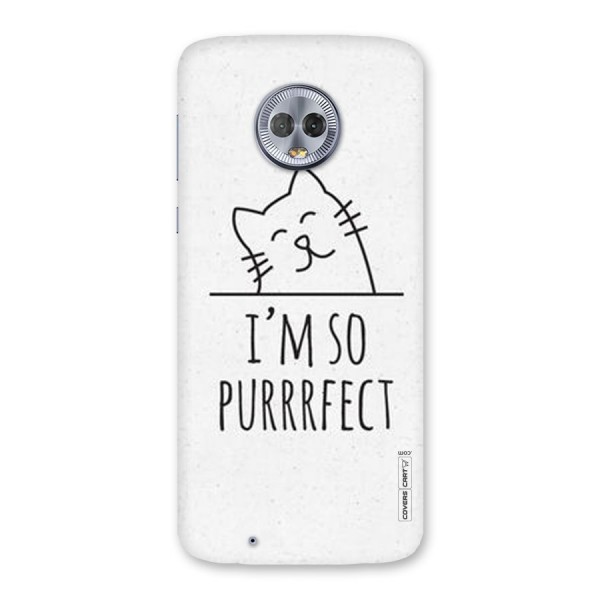 So Purrfect Back Case for Moto G6