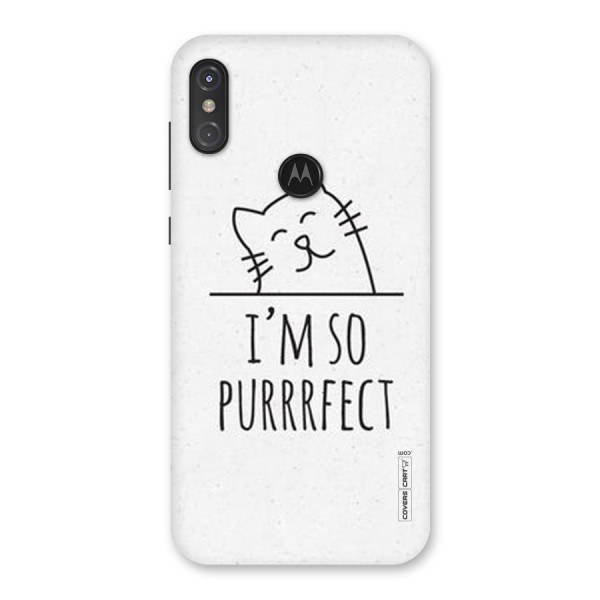 So Purrfect Back Case for Motorola One Power