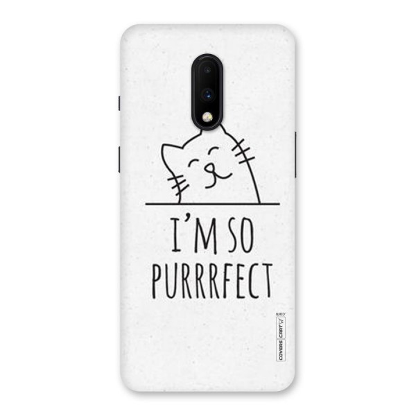 So Purrfect Back Case for OnePlus 7