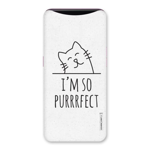 So Purrfect Back Case for Oppo Find X