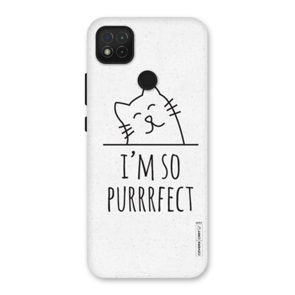 So Purrfect Back Case for Redmi 9C