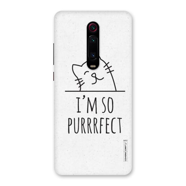 So Purrfect Back Case for Redmi K20 Pro