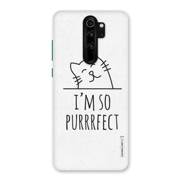 So Purrfect Back Case for Redmi Note 8 Pro