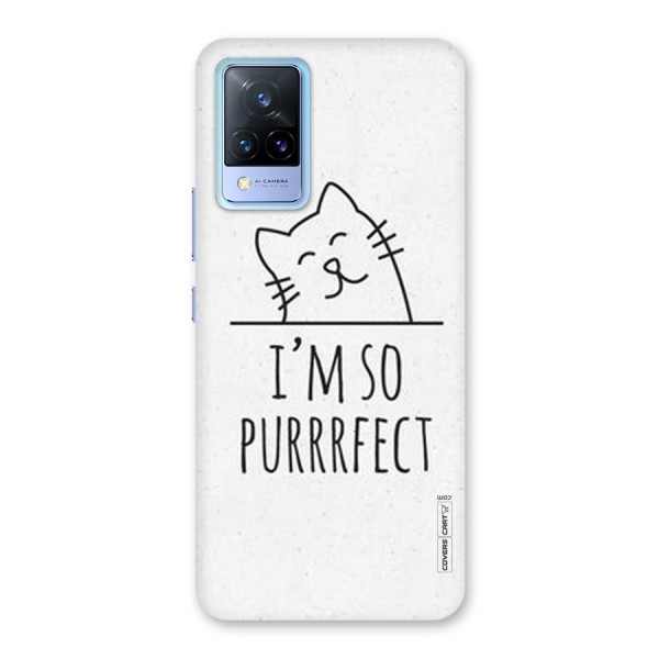 So Purrfect Back Case for Vivo V21 5G