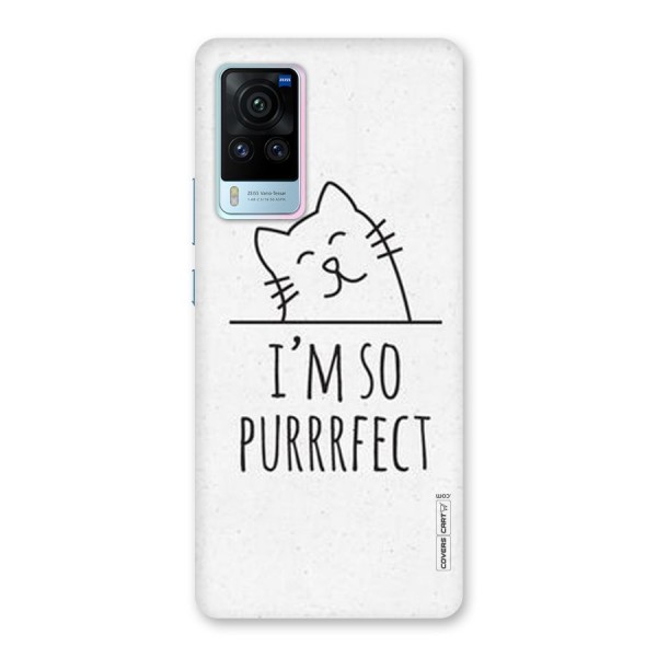 So Purrfect Back Case for Vivo X60 Pro