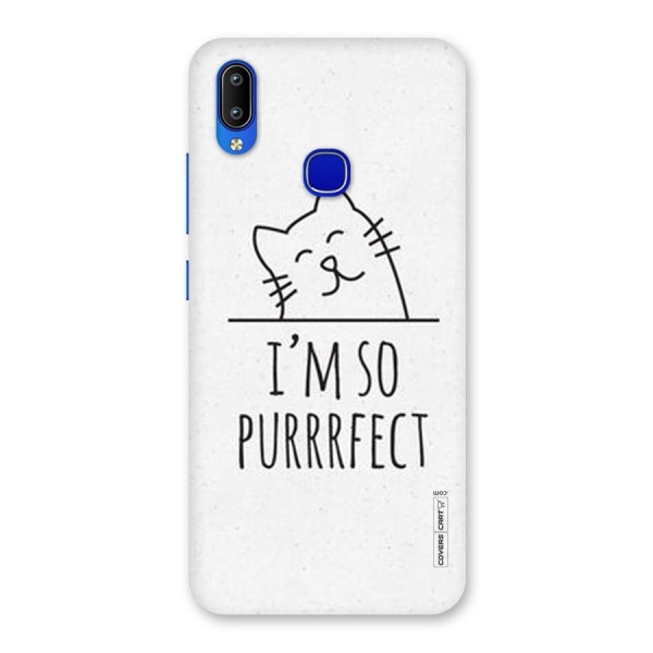 So Purrfect Back Case for Vivo Y91