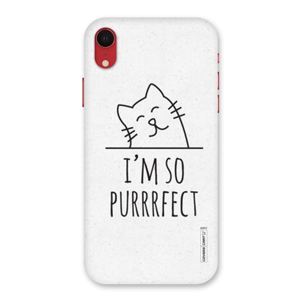 So Purrfect Back Case for iPhone XR