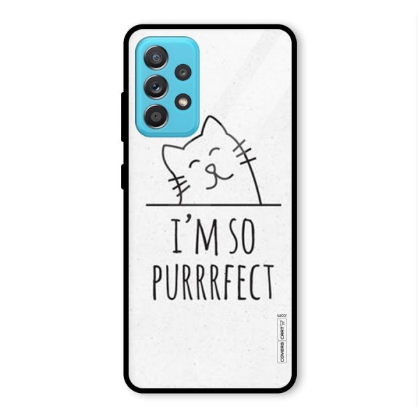 So Purrfect Glass Back Case for Galaxy A52s 5G