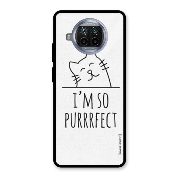 So Purrfect Glass Back Case for Mi 10i