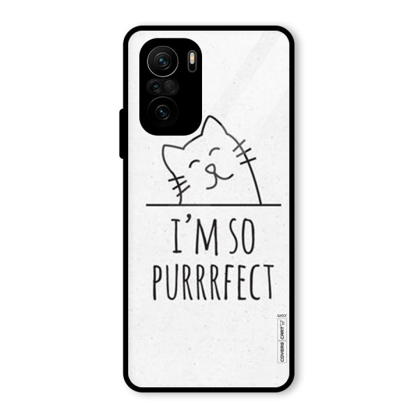 So Purrfect Glass Back Case for Mi 11x