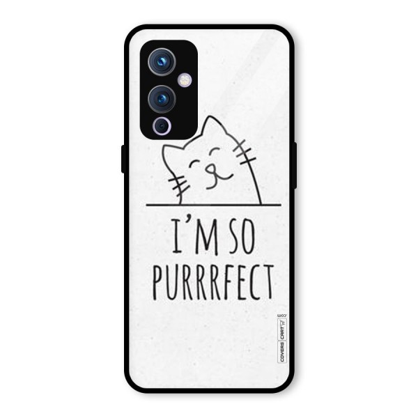 So Purrfect Glass Back Case for OnePlus 9